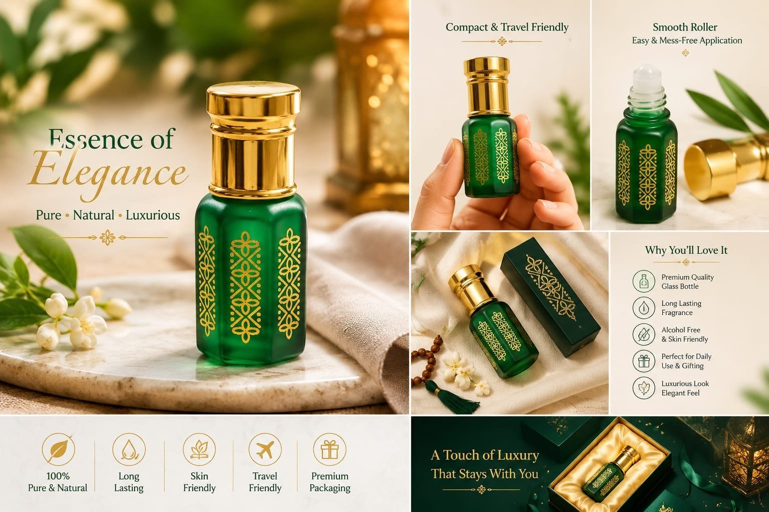 Attar bottles